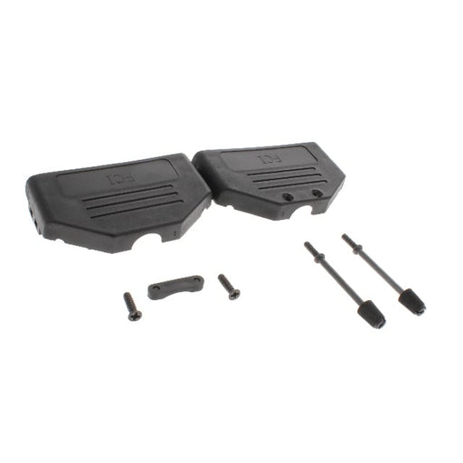 86303641CLF by Amphenol ICC (FCI) - CONNECTOR BACKSHELL 50POS 180DEG BLK