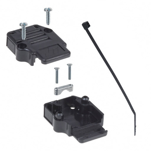 863093C09ALF by Amphenol ICC (FCI) - CONNECTOR BACKSHELL 9POS 90DEG BLACK