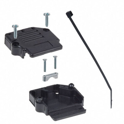 863093C15ALF by Amphenol ICC (FCI) - CONNECTOR BACKSHELL 15POS 90DEG BLACK