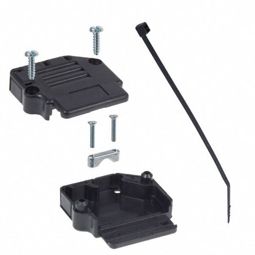863093C15ALF by Amphenol ICC (FCI) - CONNECTOR BACKSHELL 15POS 90DEG BLACK