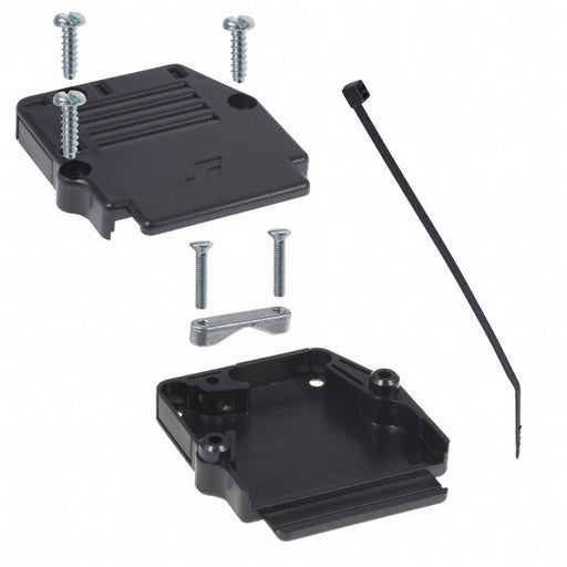 863093C25ALF by Amphenol ICC (FCI) - CONNECTOR BACKSHELL 25POS 90DEG BLACK