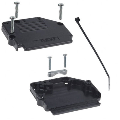 863093C37ALF by Amphenol ICC (FCI) - CONNECTOR BACKSHELL 37POS 90DEG BLACK