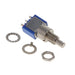 8632ABUL by APEM Inc. - PUSH SWITCH BUTTON SPDT 6A 125V