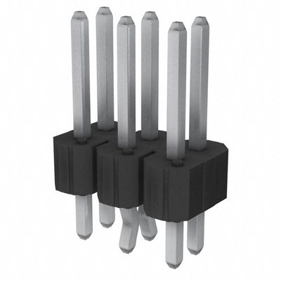 86380-406HLF by Amphenol ICC (FCI) - CONNECTOR HEADER VERT 6POS 2.54MM