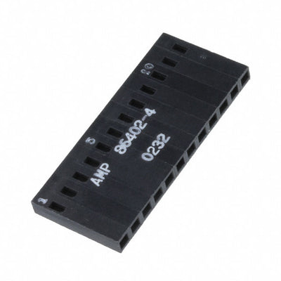86402-4 by TE Connectivity AMP Connectors - CONNECTOR RECPT HSG 12POS 3.18MM