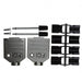 8655MH0901BLF by Amphenol ICC (FCI) - CONNECTOR BACKSHELL 9POS 180DEG SHLD