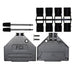 8655MH2501BLF by Amphenol ICC (FCI) - CONNECTOR BACKSHELL 25POS 180DEG SHLD