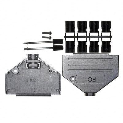 8655MH3701BLF by Amphenol ICC (FCI) - CONNECTOR BACKSHELL 37POS 180DEG SHLD