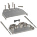 8655MH5011LF by Amphenol ICC (FCI) - CONNECTOR BACKSHELL 50POS 180DEG SHLD