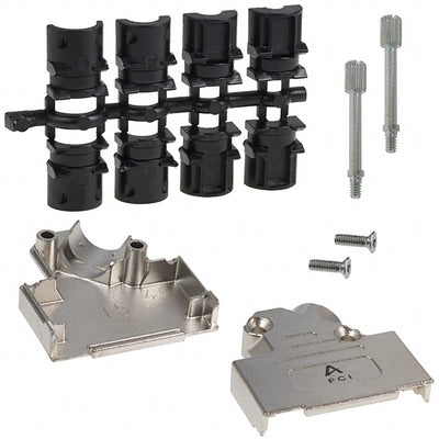 8655MHRA1501LF by Amphenol ICC (FCI) - CONNECTOR BACKSHELL 15POS 45DEG SHLD