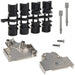 8655MHRA1501LF by Amphenol ICC (FCI) - CONNECTOR BACKSHELL 15POS 45DEG SHLD