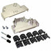 8655MHRA5001KLF by Amphenol ICC (FCI) - BACKSHELL DSUB