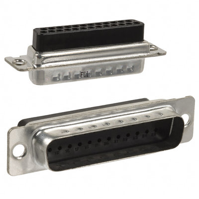 865625PLTXLF by Amphenol ICC (FCI) - CONNECTOR D-SUB HOUSING PLUG 25POS