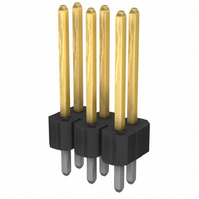 86837-106HLF by Amphenol ICC (FCI) - CONNECTOR HEADER VERT 6POS 2.54MM