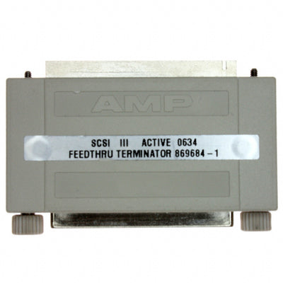 869684-1 by TE Connectivity AMP Connectors - TERMINATOR SCSI-3 EXTERNAL 68POS