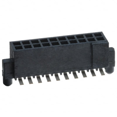 87024-610 by Amphenol ICC (FCI) - CONNECTOR RECPT 20POS 0.05 GOLD SMD