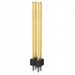 87037-104HLF by Amphenol ICC (FCI) - CONNECTOR HEADER VERT 4POS 2.54MM