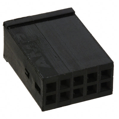 87133-2 by TE Connectivity AMP Connectors - CONNECTOR RECPT HSG 10POS 2.54MM