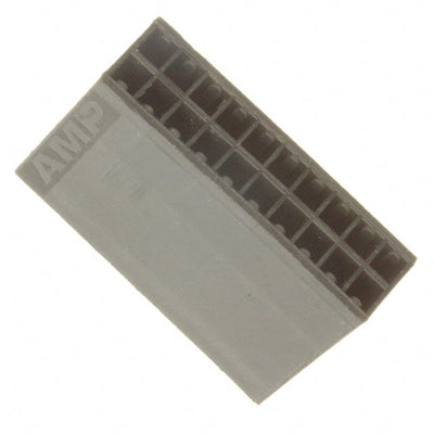 87133-3 by TE Connectivity AMP Connectors - CONNECTOR RECPT HSG 20POS 2.54MM
