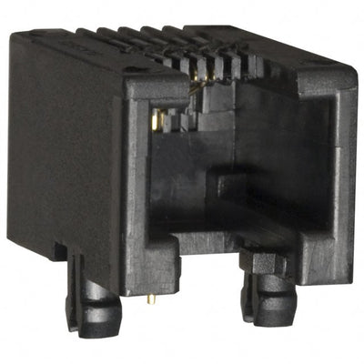 87180-062LF by Amphenol ICC (FCI) - CONNECTOR MOD JACK 6P2C R/A UNSHLD