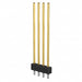 87185-104HLF by Amphenol ICC (FCI) - CONNECTOR HEADER VERT 4POS 2.54MM