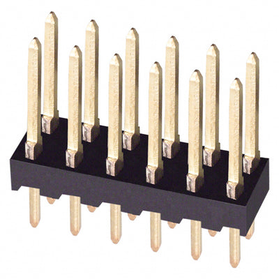 87227-6 by TE Connectivity AMP Connectors - CONNECTOR HEADER VERT 12POS 2.54MM