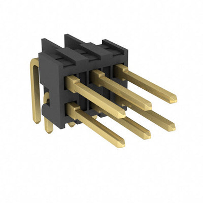 87230-3 by TE Connectivity AMP Connectors - CONNECTOR HEADER R/A 6POS 2.54MM