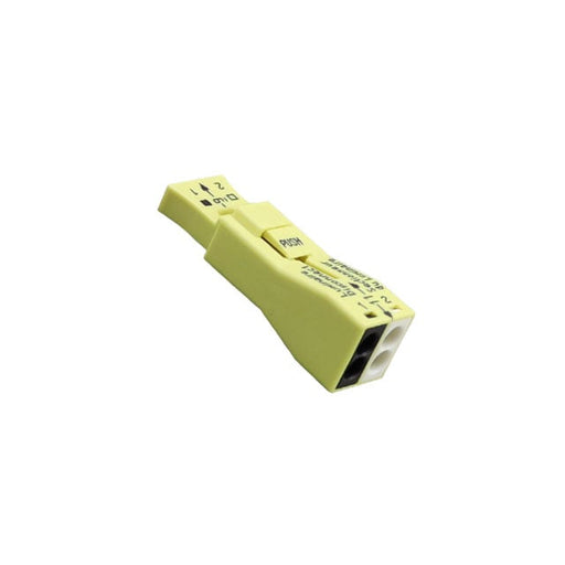 873-902/K194-4045 by WAGO Corporation - PUSHWIRE SPLICE 2POS YELLOW 25PC