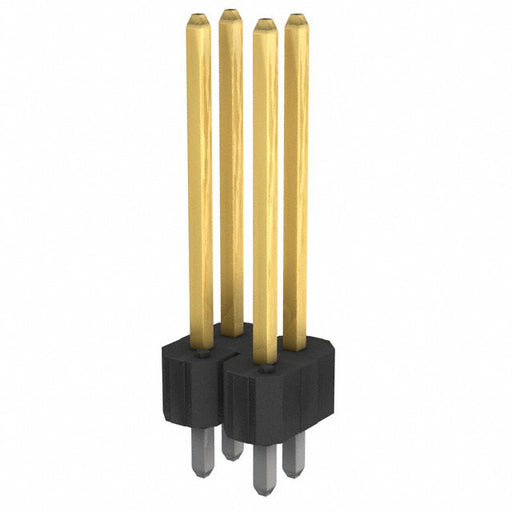 87382-104HLF by Amphenol ICC (FCI) - CONNECTOR HEADER VERT 4POS 2.54MM