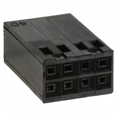 87456-3 by TE Connectivity AMP Connectors - CONNECTOR RECPT HSG 8POS 2.54MM
