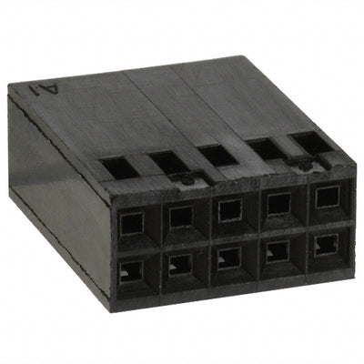 87456-5 by TE Connectivity AMP Connectors - CONNECTOR RECPT HSG 10POS 2.54MM