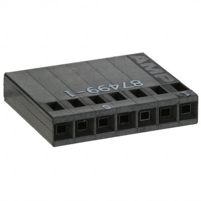 87499-1 by TE Connectivity AMP Connectors - CONNECTOR RECPT HSG 7POS 2.54MM