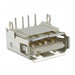 87520-0010BLF by Amphenol ICC (FCI) - CONNECTOR RECPT USB2.0 TYPEA 4POS R/A