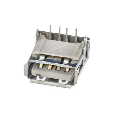 87520-0110BLF by Amphenol ICC (FCI) - CONNECTOR RECPT USB2.0 TYPEA 4POS R/A
