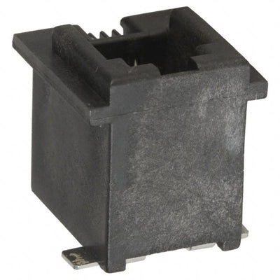 87543-4111 by Amphenol ICC (FCI) - CONNECTOR MOD JACK 4P4C VERT UNSHLD