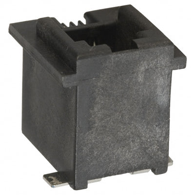 87543-4111LF by Amphenol ICC (FCI) - CONNECTOR MOD JACK 4P4C VERT UNSHLD