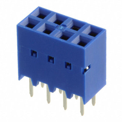 87606-804LF by Amphenol ICC (FCI) - CONNECTOR RECPT 8POS 0.1 GOLD PCB