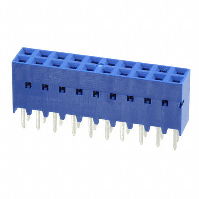 87606-810LF by Amphenol ICC (FCI) - CONNECTOR RECPT 20POS 0.1 GOLD PCB