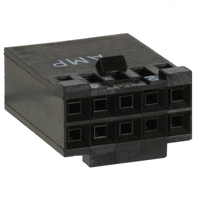 87631-6 by TE Connectivity AMP Connectors - CONNECTOR RECPT HSG 10POS 2.54MM