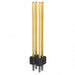 87901-104HLF by Amphenol ICC (FCI) - CONNECTOR HEADER VERT 4POS 2.54MM