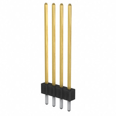 87916-104HLF by Amphenol ICC (FCI) - CONNECTOR HEADER VERT 4POS 2.54MM