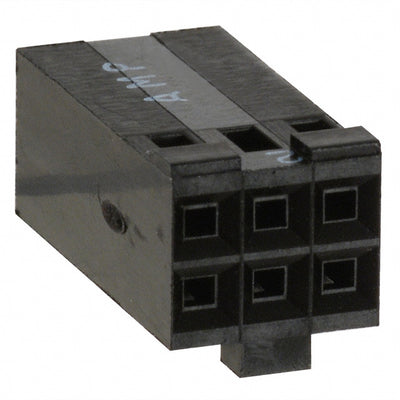 87977-1 by TE Connectivity AMP Connectors - CONNECTOR RECPT HSG 6POS 2.54MM