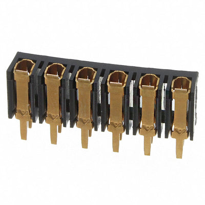 87989-6 by TE Connectivity AMP Connectors - CONNECTOR RECPT 6POS 0.156 GOLD PCB