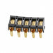 87988-5 by TE Connectivity AMP Connectors - CONNECTOR RECPT 5P 0.156 GOLD PCB R/A