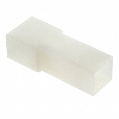 880309-1 by TE Connectivity AMP Connectors - CONNECTOR MALE TAB HSG 0.25 1POS NAT