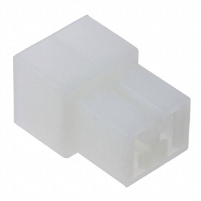 881600-1 by TE Connectivity AMP Connectors - CONNECTOR RECPT HSG 0.25 2POS NATURAL