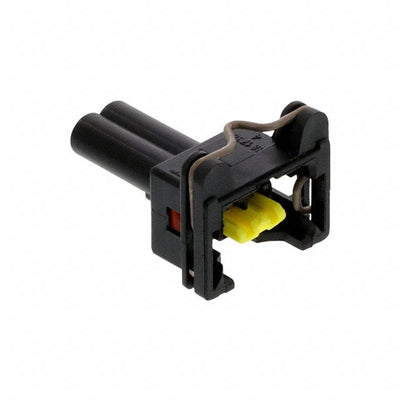881735-1 by TE Connectivity AMP Connectors - CONNECTOR RECPT HSG 2POS 5.00MM
