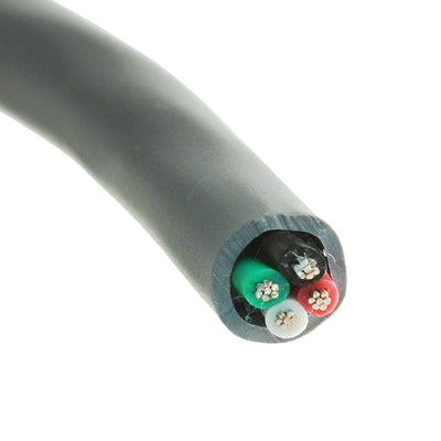 882204 SL005 by Alpha Wire - CABLE 4COND 22AWG SLATE 100