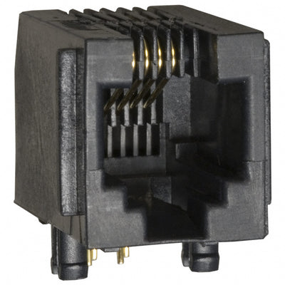 88400-064LF by Amphenol ICC (FCI) - CONNECTOR MOD JACK 6P4C R/A UNSHLD