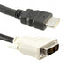 0687670030 by Molex - CABLE DVI-D SGL M TO HDMI-A M 3M